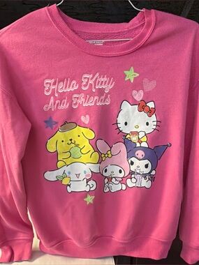 Hello Kitty And Friends Pink Sweatshirt
